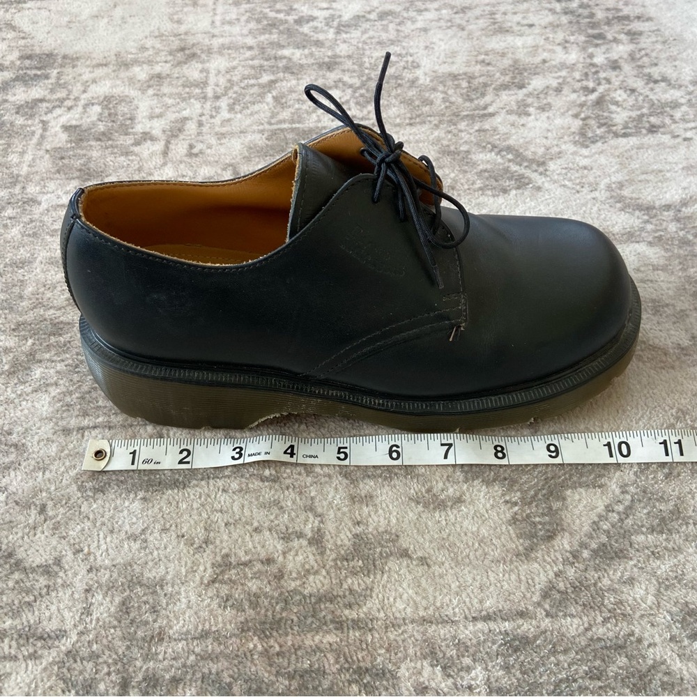 Dr Martens UK 7 (W9/M8) Distressed Goth EDM Chunky Platform‎ Shoes Black - Picture 13 of 13